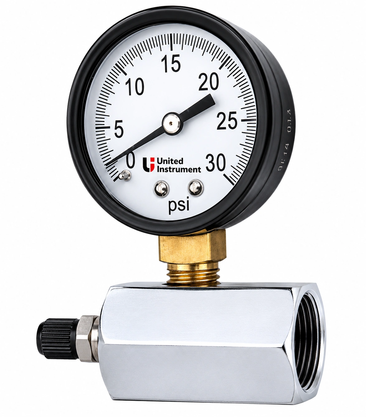 Industrial pressure gauge meter